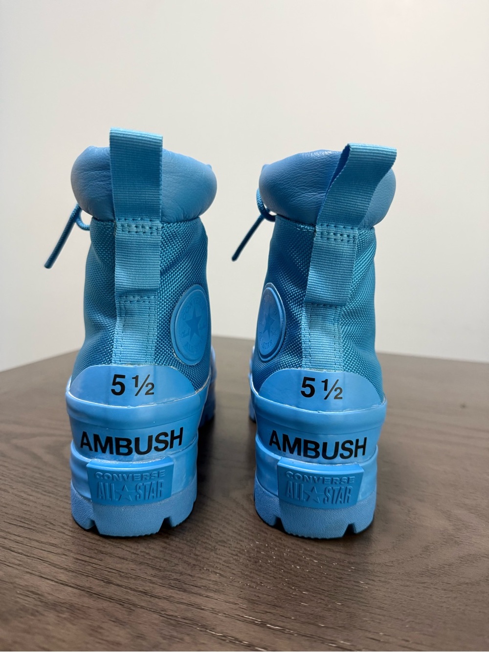 Converse x AMBUSH CTAS Duck Boot Hi Blithe Blue 170589C Men 5.5 Women 7.5 EU38 - Picture 4 of 9